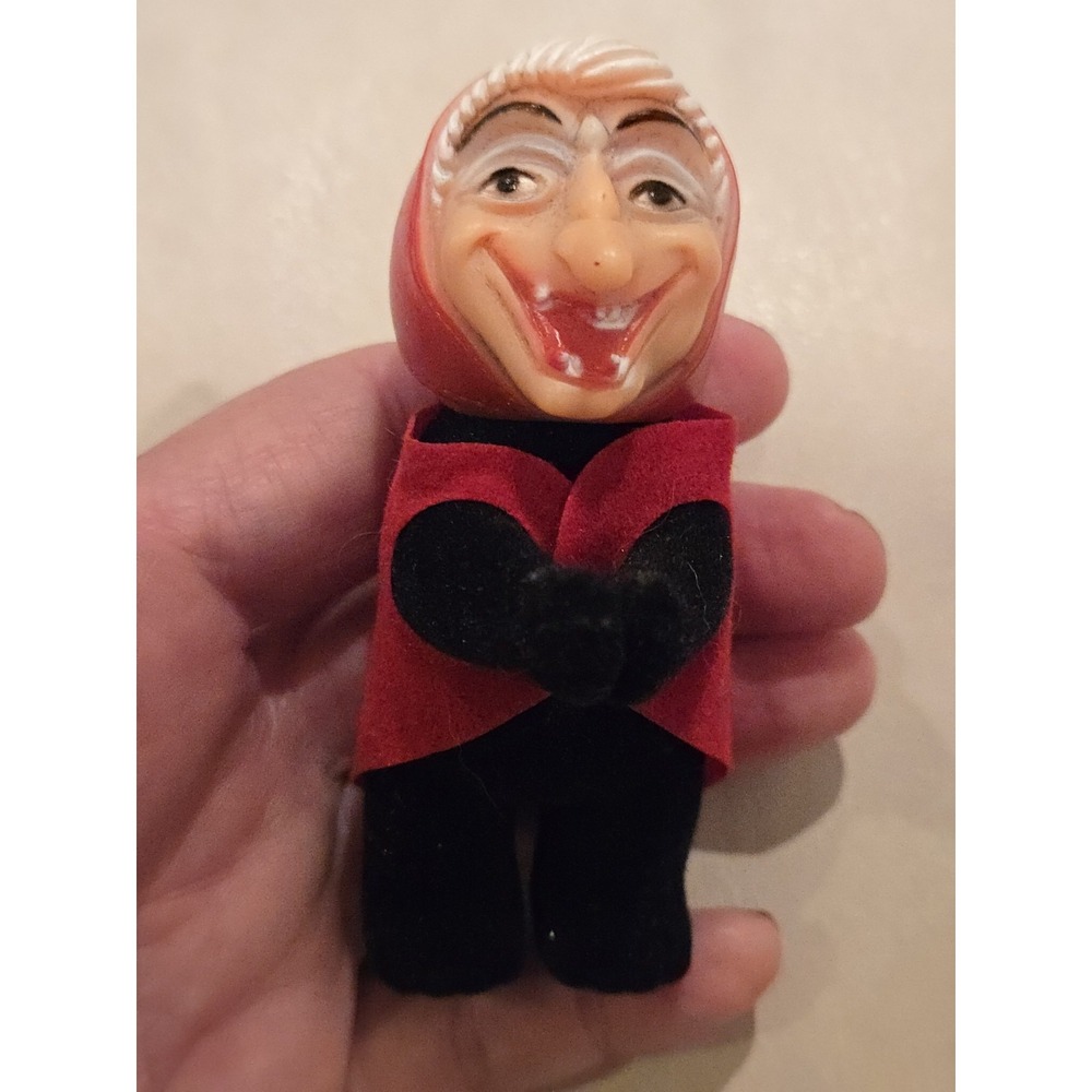 Witch Collar Hugger Clip On Happy Halloween Red Hag Gothic 70'S Pencil Holder